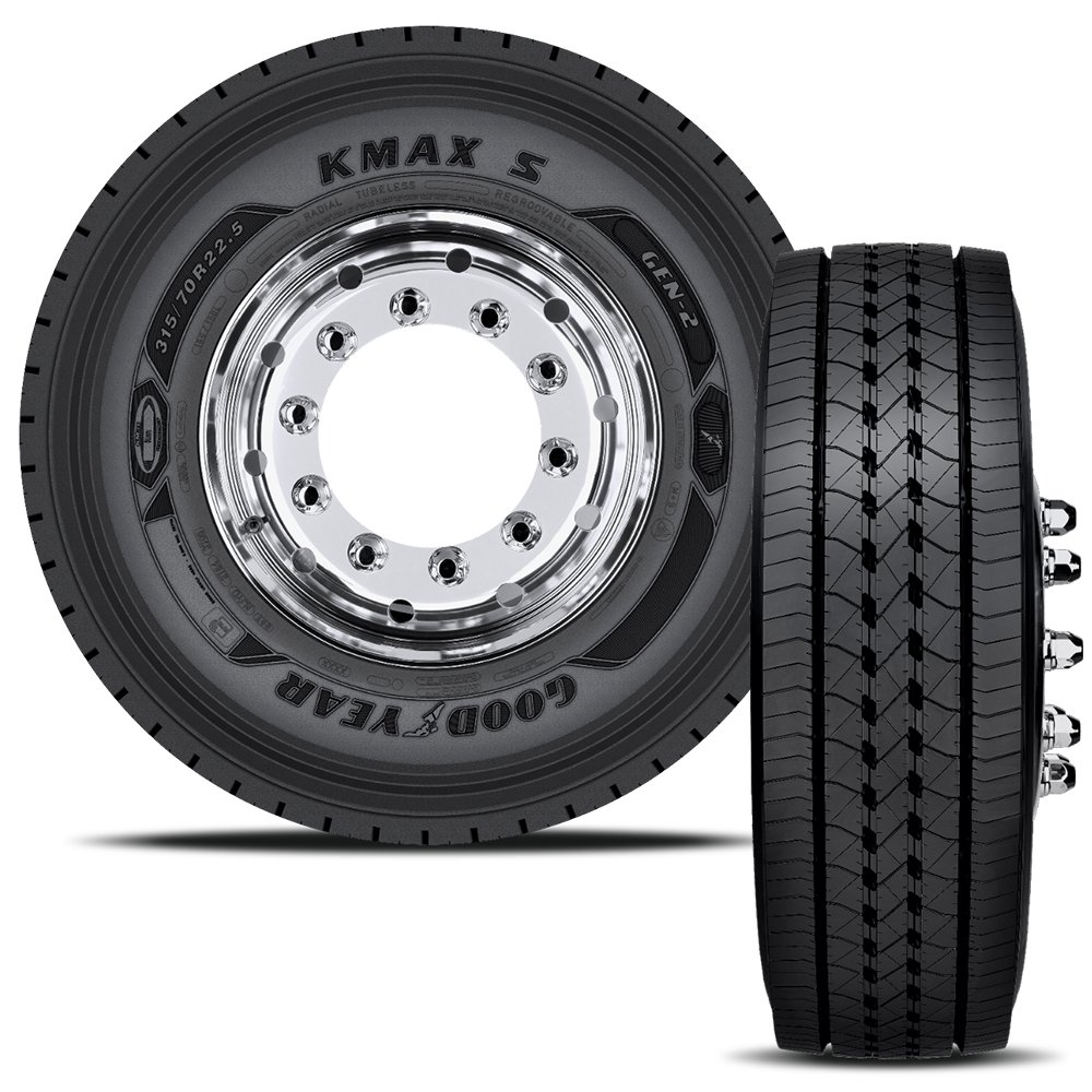 Goodyear 245/70R17.5 136/134M Ön Aks Kmax S Gen-2 (Kış) (2025)