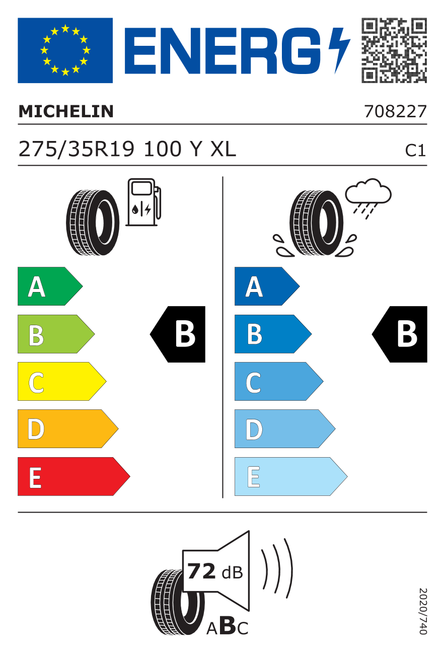 Michelin 275/35R19 100Y XL * ZP RFT Pilot Sport 4