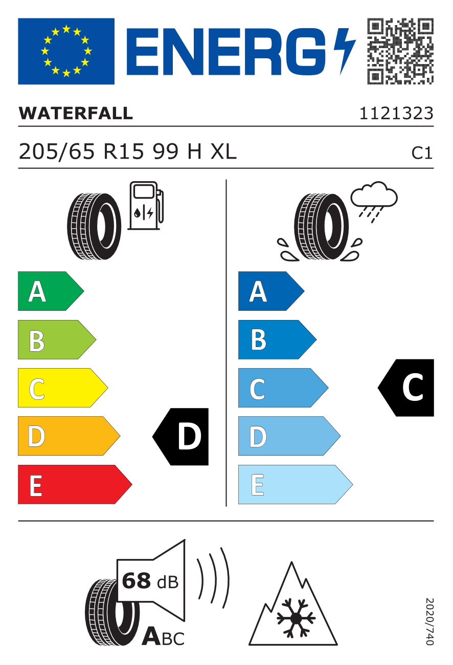 Waterfall 205/65R15 99H XL Snow Hill 3