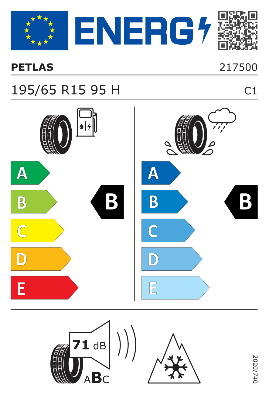 Petlas 195/65R15 95H SnowMaster 2